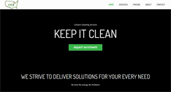 Desktop Screenshot of citizenscleaningservices.com